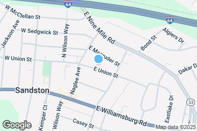 Map image of the property - 108 E Union St