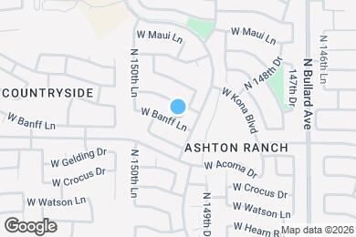 Map image of the property - 14920 W Banff Ln