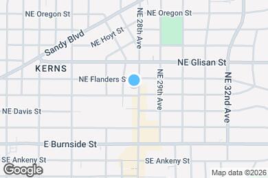 Map image of the property - 315 NE 28th Ave