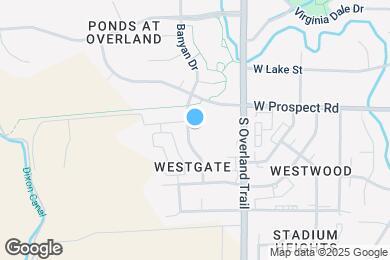 Map image of the property - 1618 Banyan Dr