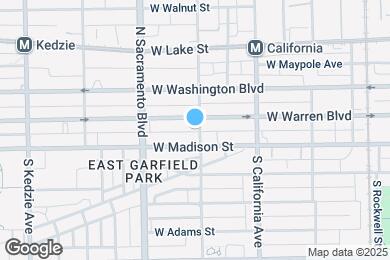 Map image of the property - 14 N Francisco Ave