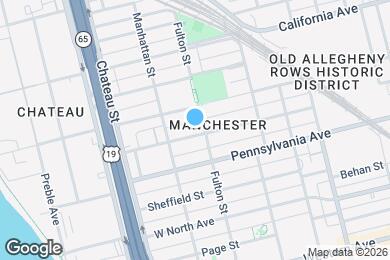 Map image of the property - 1306 Liverpool St