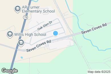 Map image of the property - 955 Oak Falls Dr