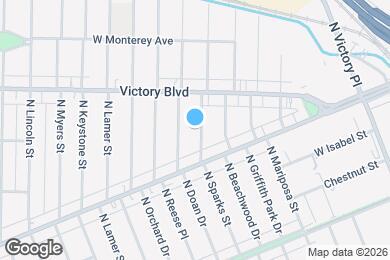 Map image of the property - 1115 N Sparks St