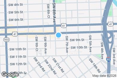 Map image of the property - 761 SW 9th St