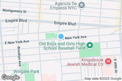 Map image of the property - 692 E New York Ave