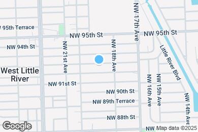 Map image of the property - 1864 NW 93rd St