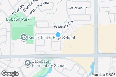 Map image of the property - 1321 W Coyote Dr