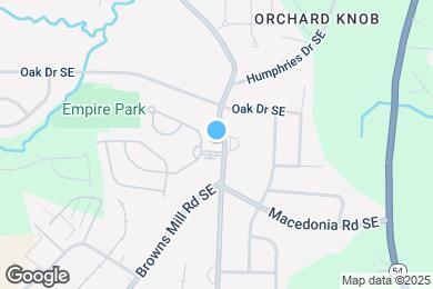 Map image of the property - 540 Monticello Blvd SE