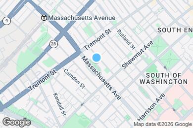 Map image of the property - 542 Massachusetts Ave