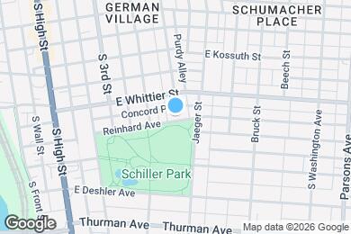 Map image of the property - 208 Reinhard Ave