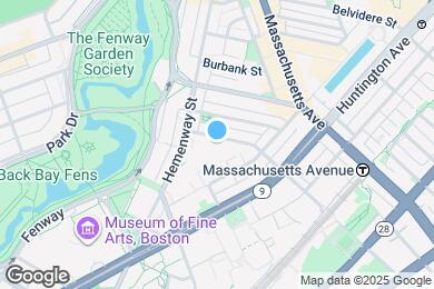 Map image of the property - 96 Gainsborough St