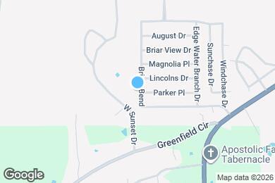 Map image of the property - 506 Briars Bend