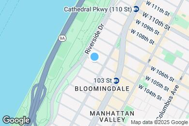 Map image of the property - 312 W 104th St