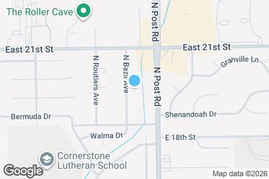 Map image of the property - 1865 N Bazil Ave