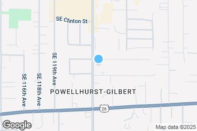 Map image of the property - 3100 SE 122nd Ave