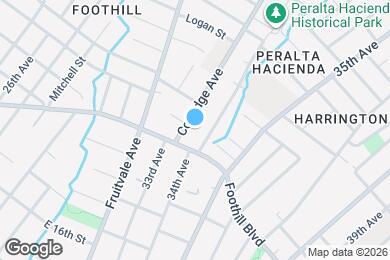 Map image of the property - 2036 Coolidge Ave