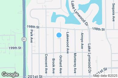 Map image of the property - 19828 Orchard Ave