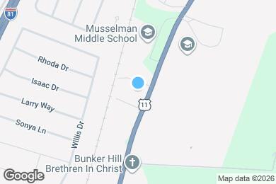 Map image of the property - 8944 Winchester Ave