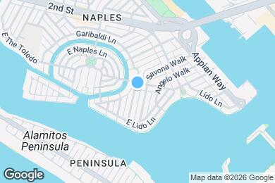 Map image of the property - 76 1/2 Via Di Roma Walk