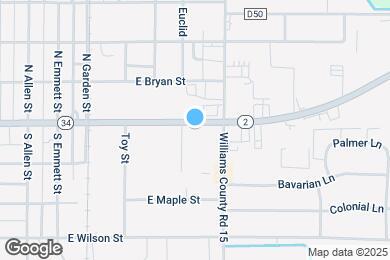 Map image of the property - 910 E High St