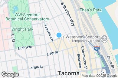 Map image of the property - 410 S 6th Ave
