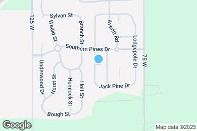 Map image of the property - 3151 Limber Pine Dr