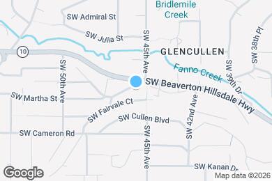 Map image of the property - 4538 SW Martha St