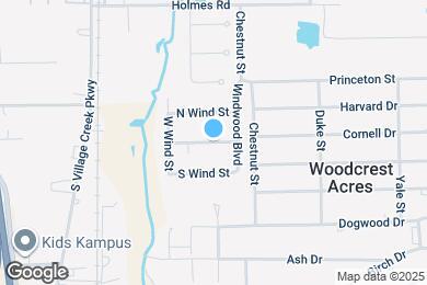 Map image of the property - 8365 Crosswind