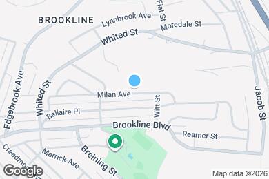 Map image of the property - 1439 Milan Ave