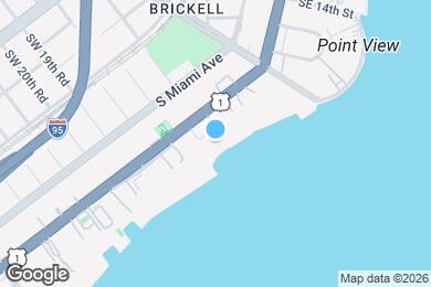 Map image of the property - 1643 Brickell Ave