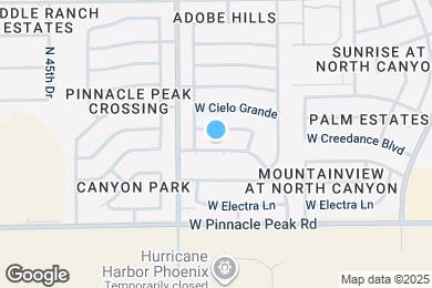 Map image of the property - 4218 W Creedance Blvd