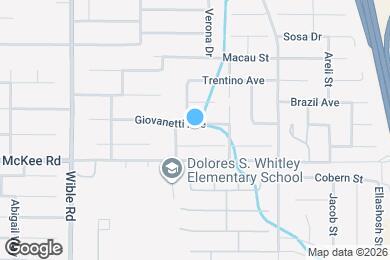 Map image of the property - 2805 Giovanetti Ave