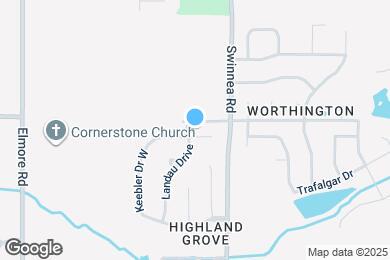 Map image of the property - 916 Keebler Cove