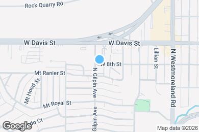 Map image of the property - Costa Bella Apartments