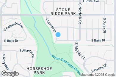 Map image of the property - 16105 E Bails Pl