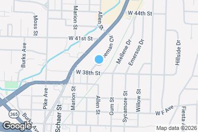 Map image of the property - 3812 Freeman Cir