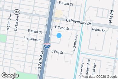 Map image of the property - Albores Apartments
