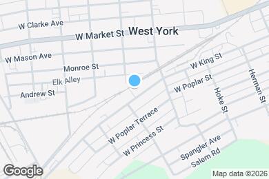 Map image of the property - 1461 W King St