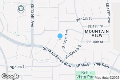 Map image of the property - 1419 SE 140th Ct