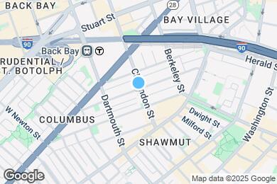 Map image of the property - 76 Appleton St