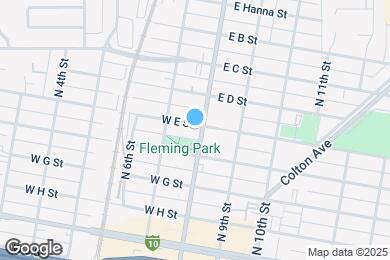 Map image of the property - 595 N La Cadena Dr