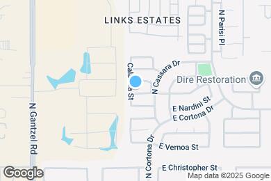 Map image of the property - 818 E Monteleone St