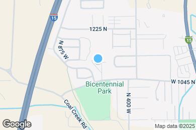 Map image of the property - 576 W 1045 N