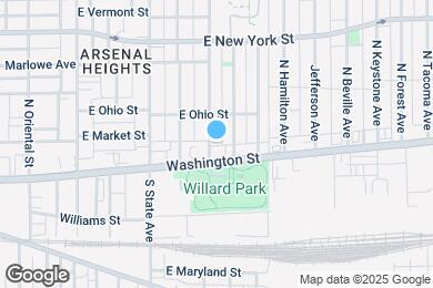 Map image of the property - 17 N Randolph St