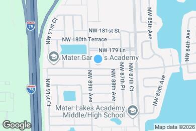 Map image of the property - 8865 NW 178th St