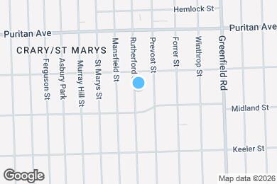 Map image of the property - 15752 Rutherford St