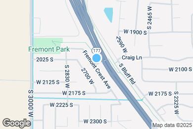 Map image of the property - 2049 S Fremont Crest Ave W