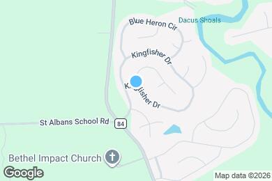 Map image of the property - 100 Kingfisher Dr