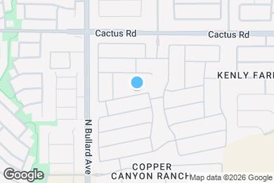Map image of the property - 14524 W Poinsettia Dr